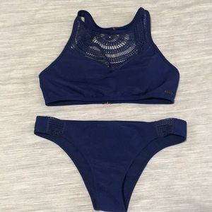 Roxy Crop Top Bathing Suit